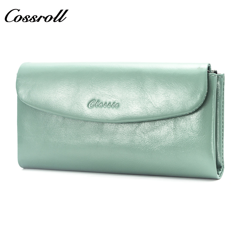 Best Selling leather luxury women small wallet Genuine Leather