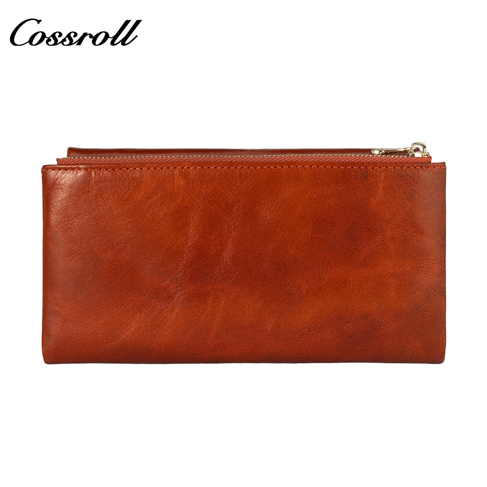 Customized High-End Leather Women's Wallets European market