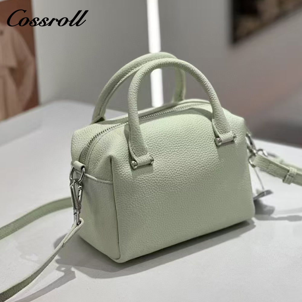 Women's Bags Litchi ToteBags Texture Fashion Shoulder Bags Pure Color