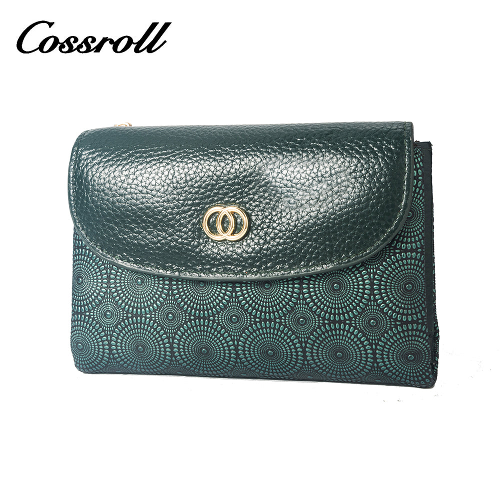 Professional Manufacturer large leather purse manufacturers custom geniune leather wallet