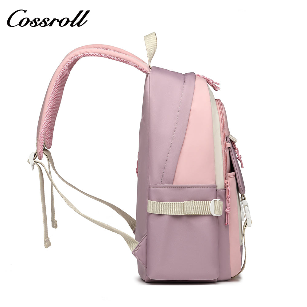 Large capacity high middle school female shoulder bag travel schoolbag