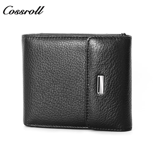 Wallet Men's leather wallet Cross-border wallet wallet Casual short leather wallet new hot men's wallet