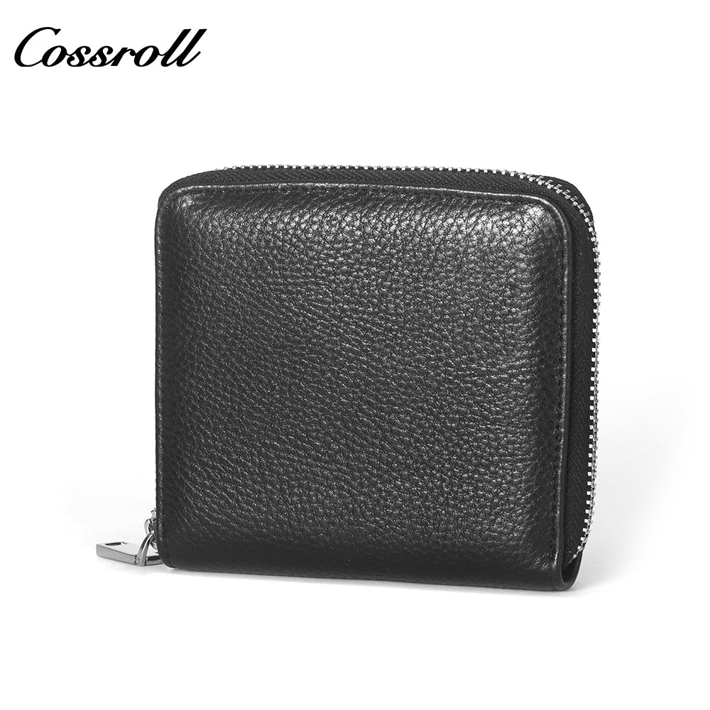 Innovative Design ladies purses multiple slots geniune leather wallet Lychee leather