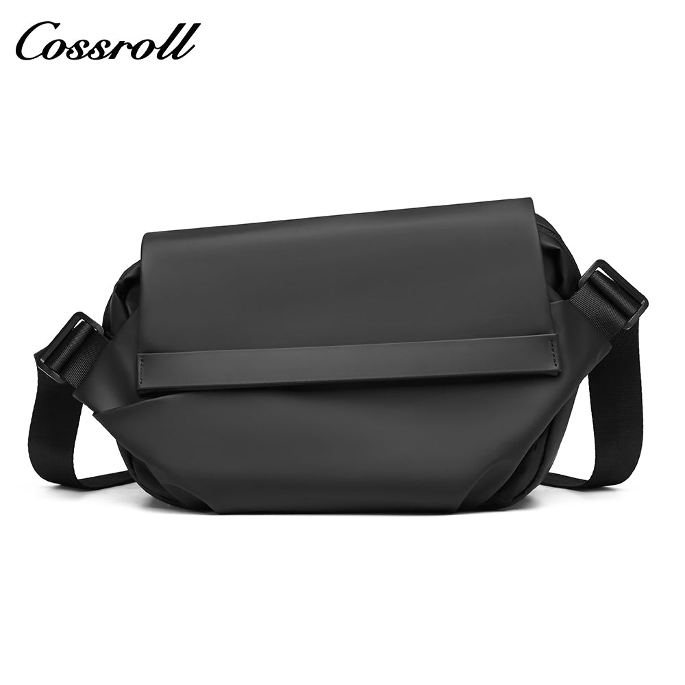 Men's functional crossbody waterproof ipad multifunctional chest bag