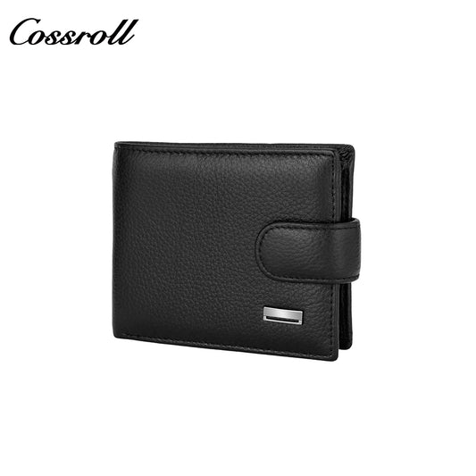 Zero Money Men's Leather Wallet Multifunctional Loose Money Pouch Short Money Clip
