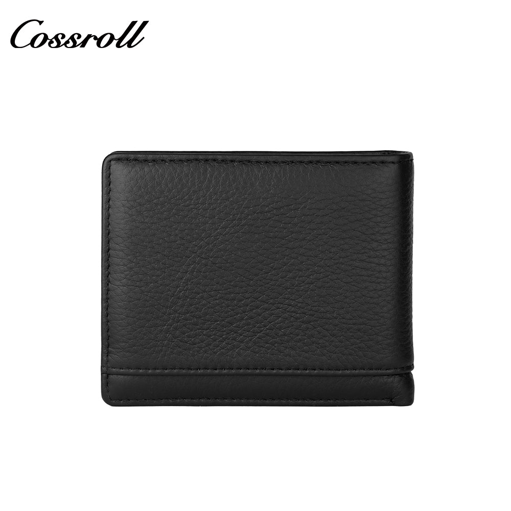 Business Casual Genuine Leather Large Capacity Soft Leather Wallet Multi Card Holder