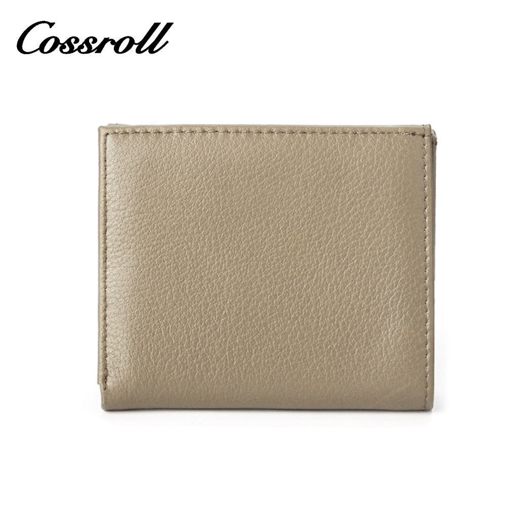 Coin Purse Genuine Leather Short Wallet