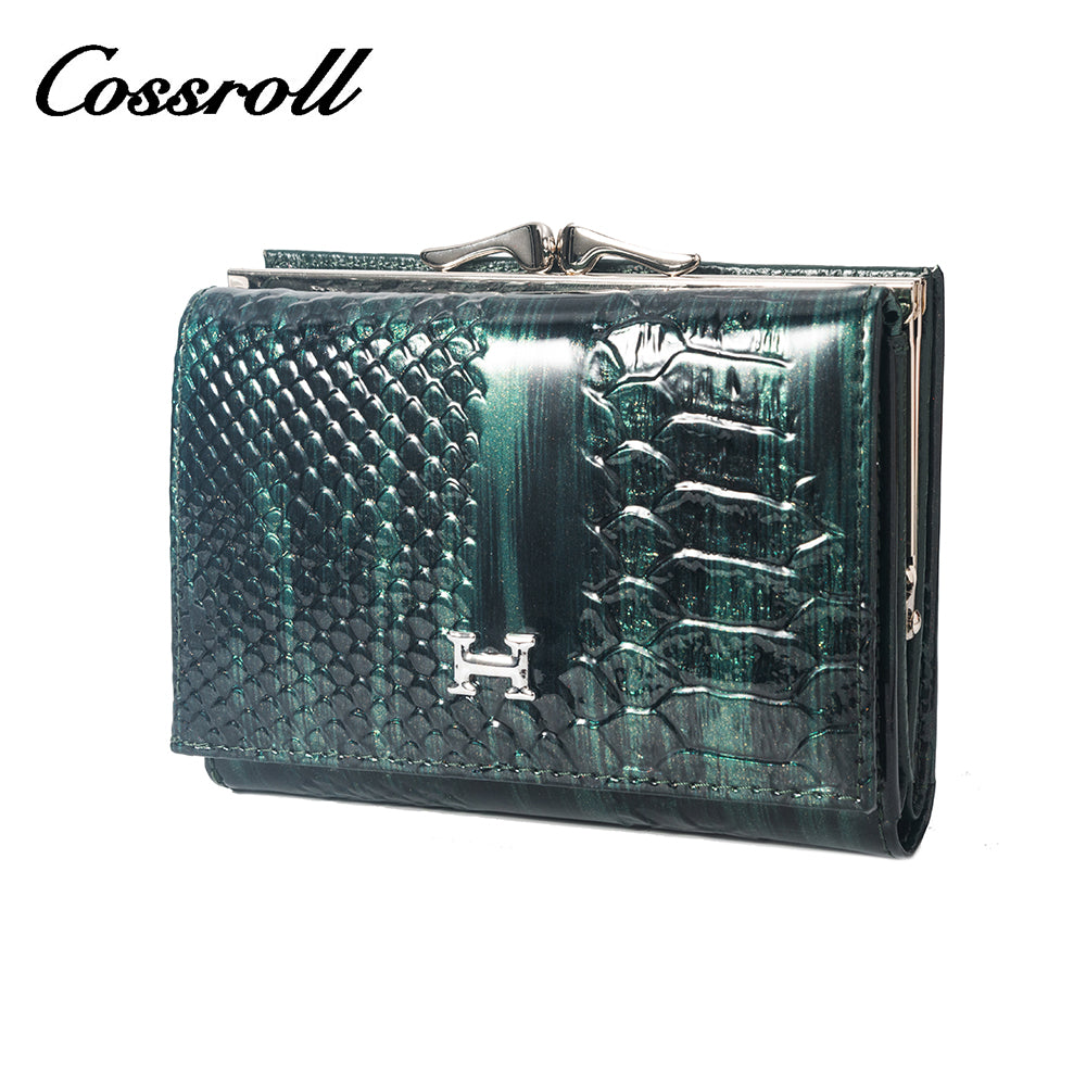 New Design Wholesale black leather women's wallet With lower Price
