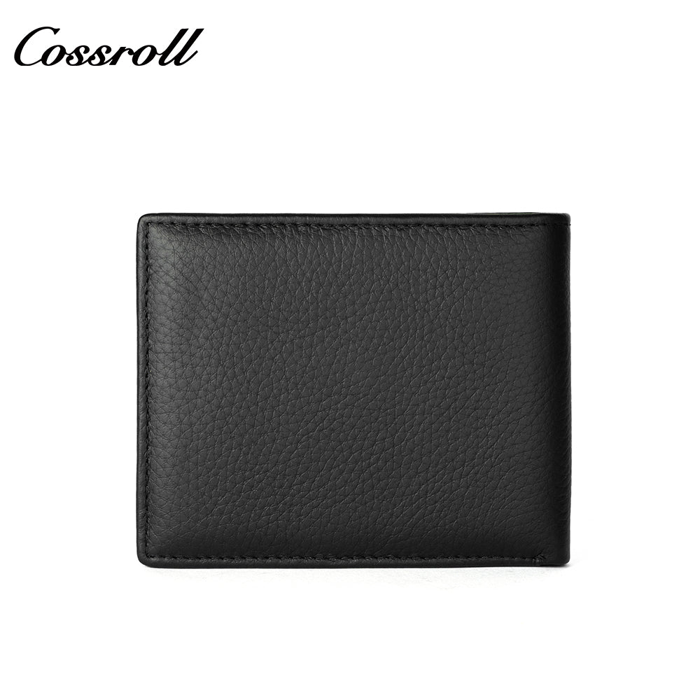 Short Wallet Men's Card All-in-One Loose Men's Leather Wallet Horizontal US Dollar wallet