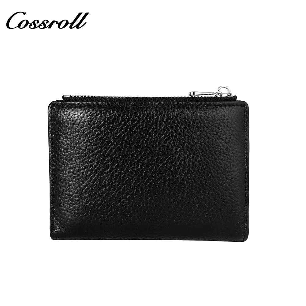 Women's Wallet Zipper Multifunctional Japan and South Korea Coin Pouch Snap Button Simple Premium Feeling Money Clip