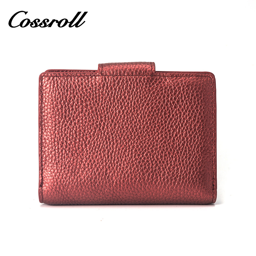 Low MOQ Luxury handmade Customized Logo Genuine leather ID Card Holder Wallet slim Cardholder Credit Card Cover