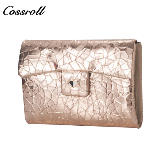 Women's long classic explosive spot multi-color bright leather material first layer cowhide