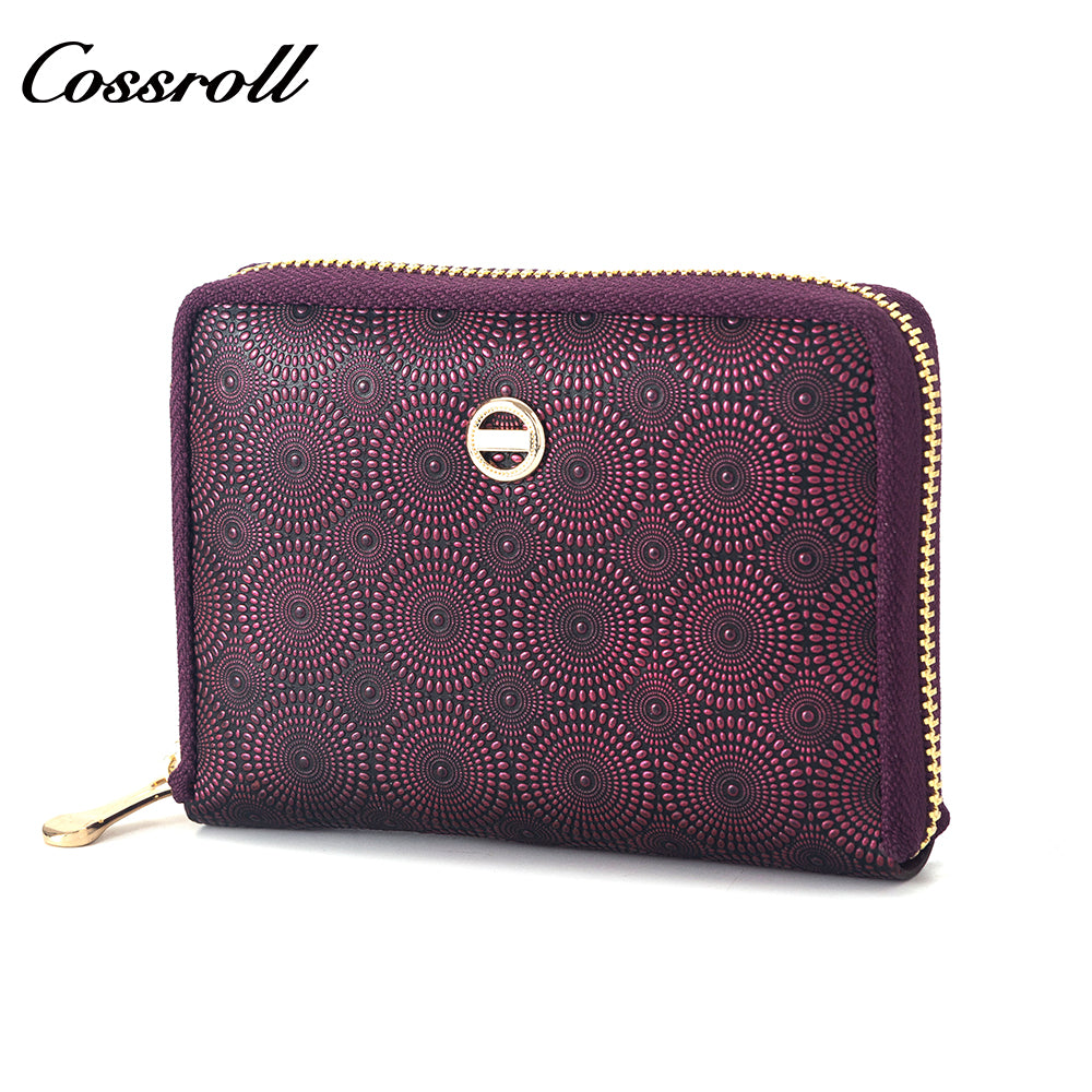 Best Selling leather luxury women small wallet Genuine Leather