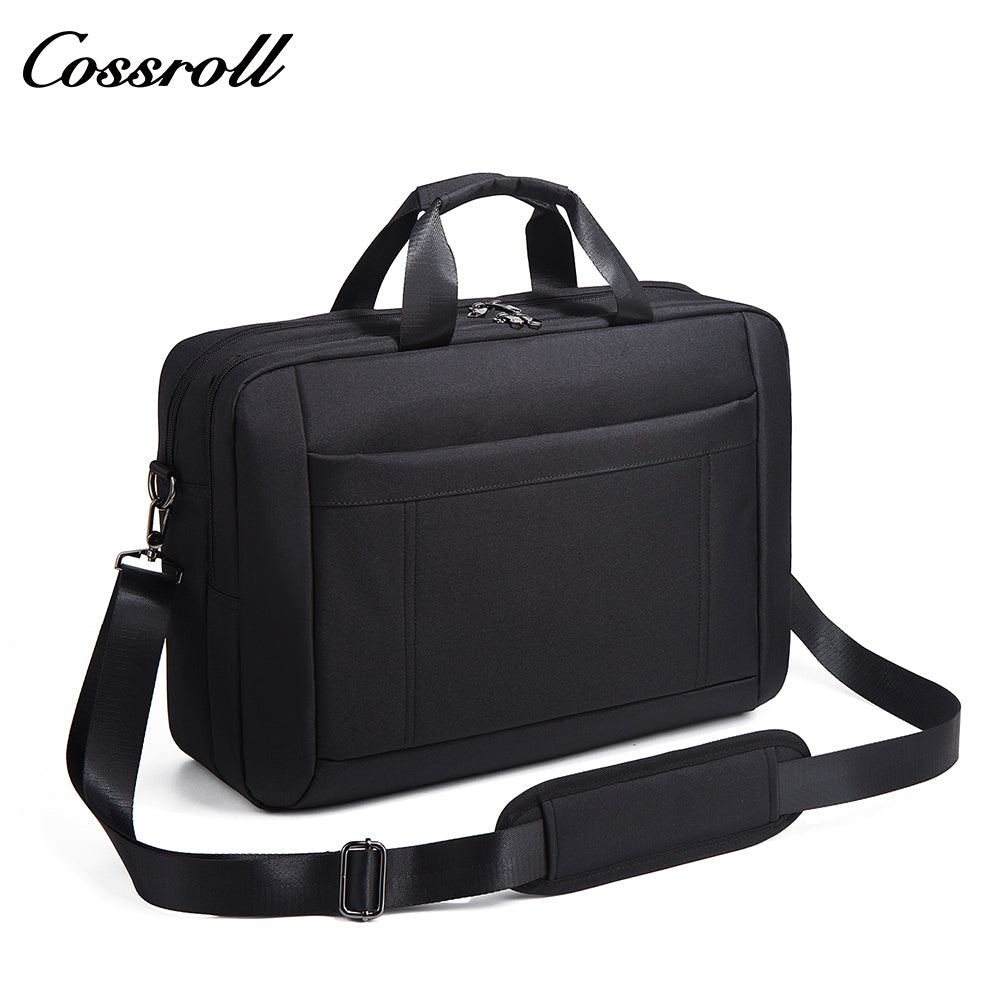 Computer bag men's business shoulder bag waterproof wearable laptop bag crossbody handbag