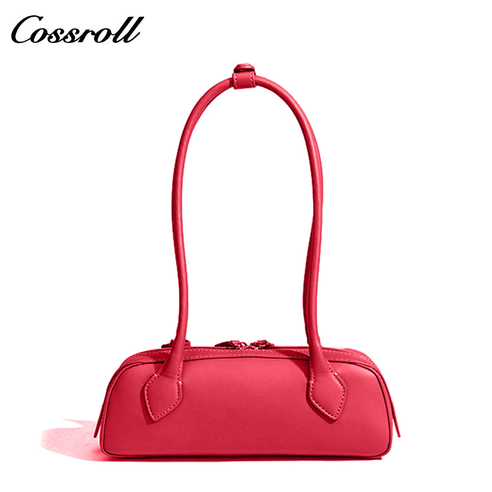 Cross Women's Bags 20205 New Weenie Bag Long Handle Baguette Bag Minority Retro Armpit Bag Ladies Tote Shoulder BagRAWomsstropitsn's