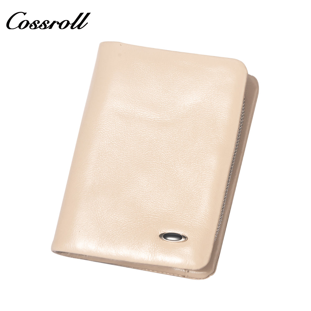 Customized Design Products wallets for women fashionable oil wax leather