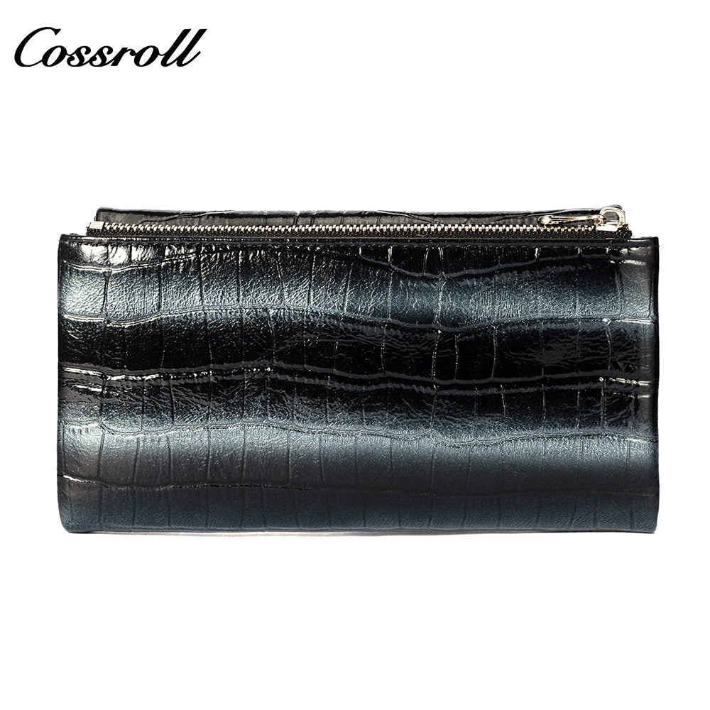 2024 Online Shop Hot Sale future wallet women small wallet Genuine Leather patent leather