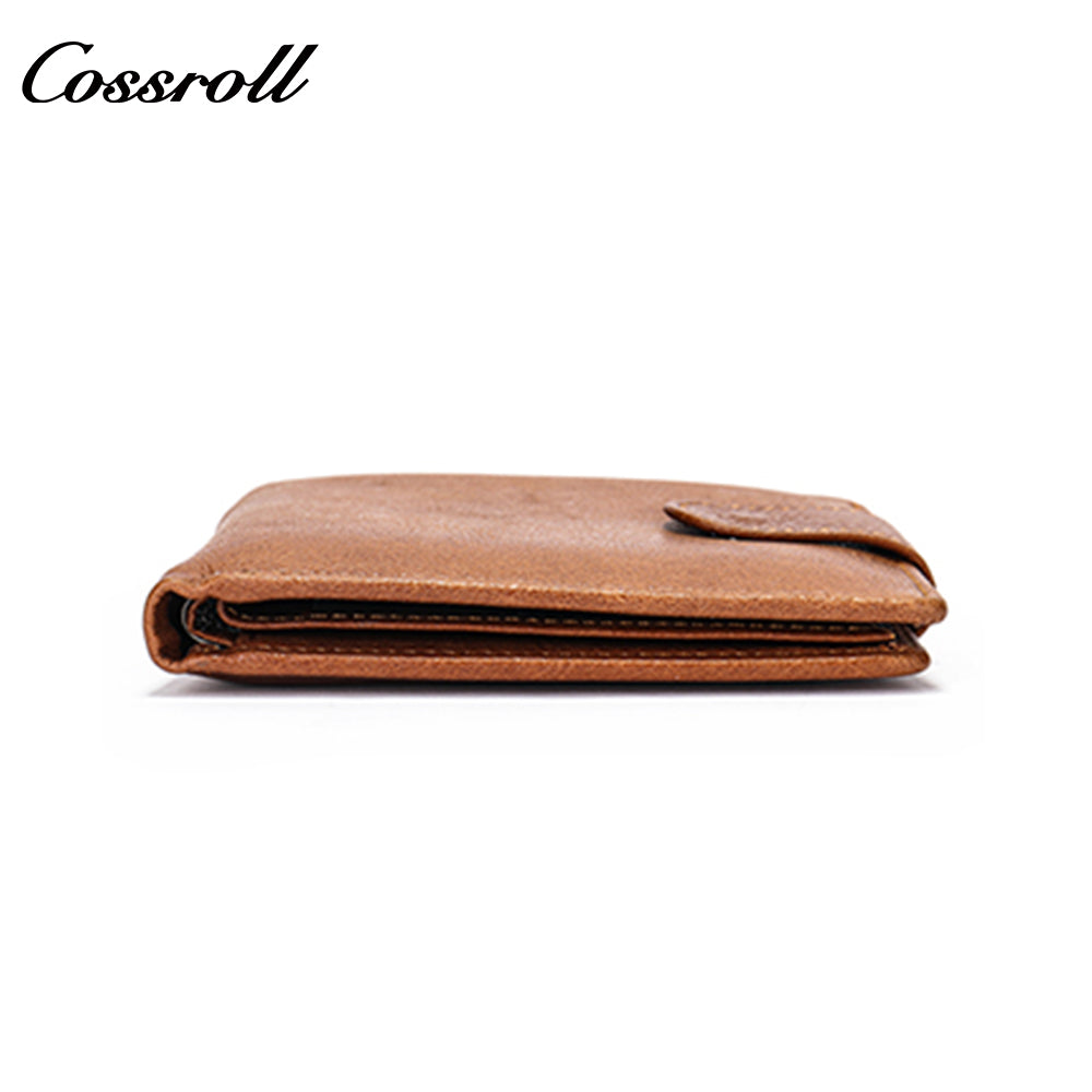 Vintage Cowhide Wallet Men's Genuine Leather Money Clip Multifunctional Head Layer Cowhide