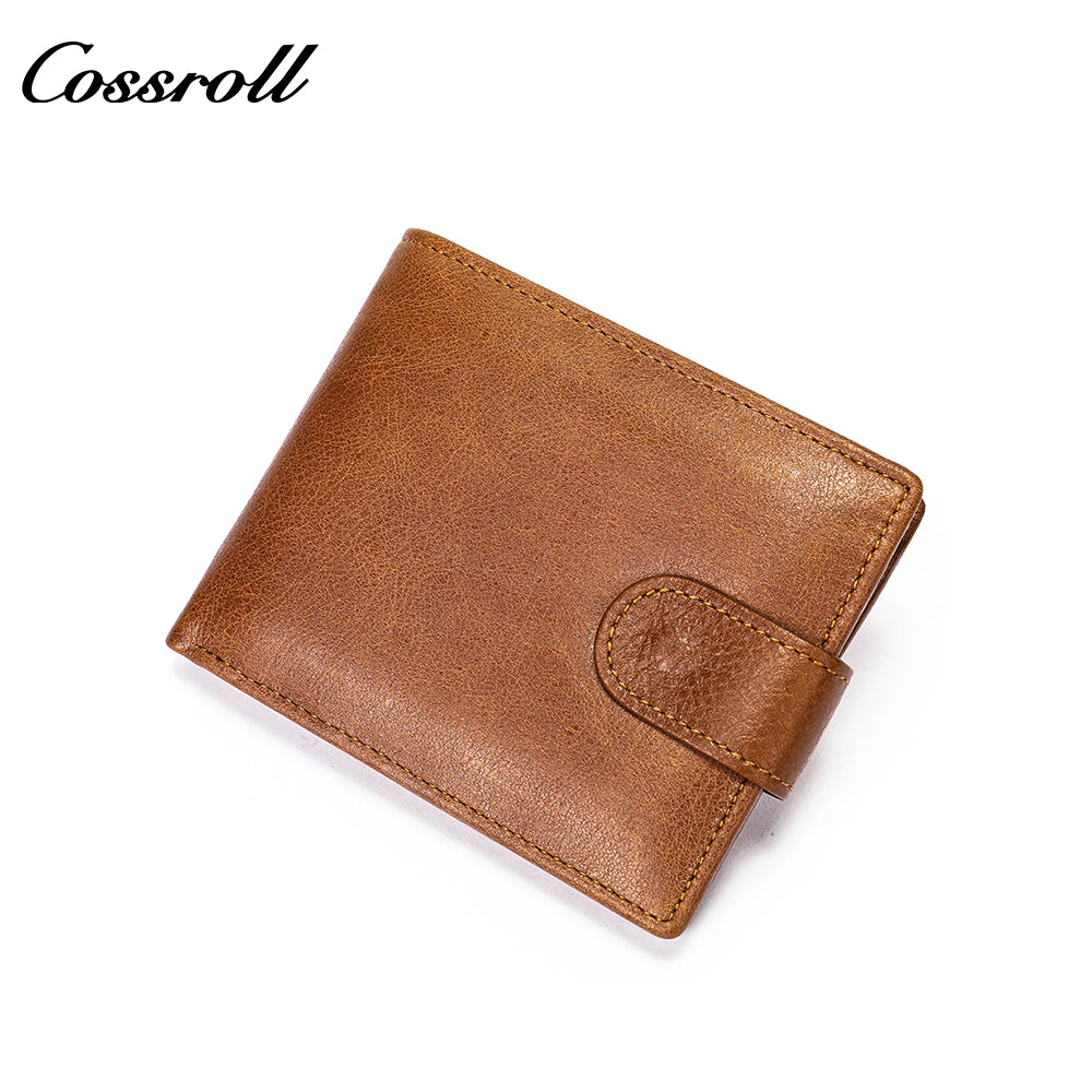Vintage Cowhide Wallet Men's Genuine Leather Money Clip Multifunctional Head Layer Cowhide
