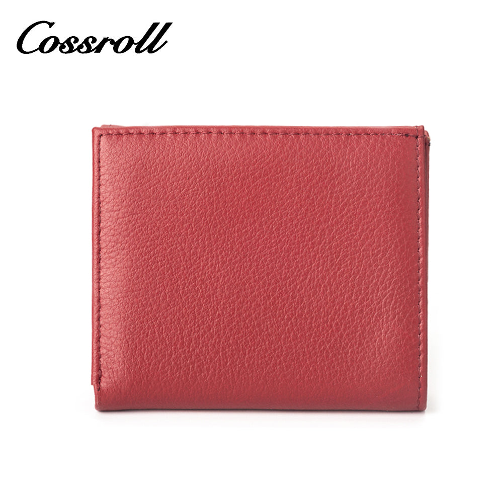 Coin Purse Genuine Leather Short Wallet