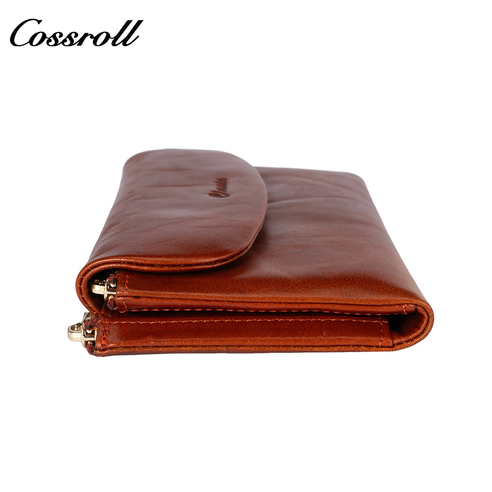 Customized High-End Leather Women's Wallets European market