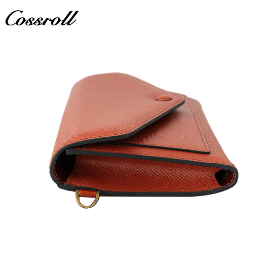 Factory Direct Supply real leather women geniune leather wallet