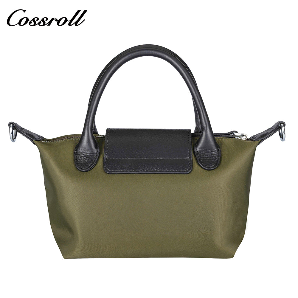 Nylon Waterproof Dumpling Bag Tote Shoulder Crossbody Large Capacity Shoulder Strap Removable Women's Bag