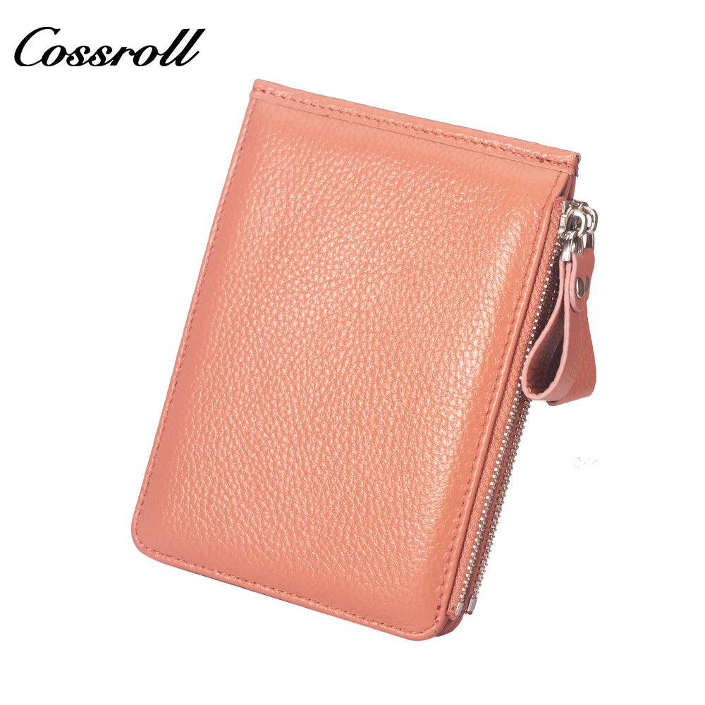 High Quality Cheap Price imperial leather geniune leather wallet Lychee leather