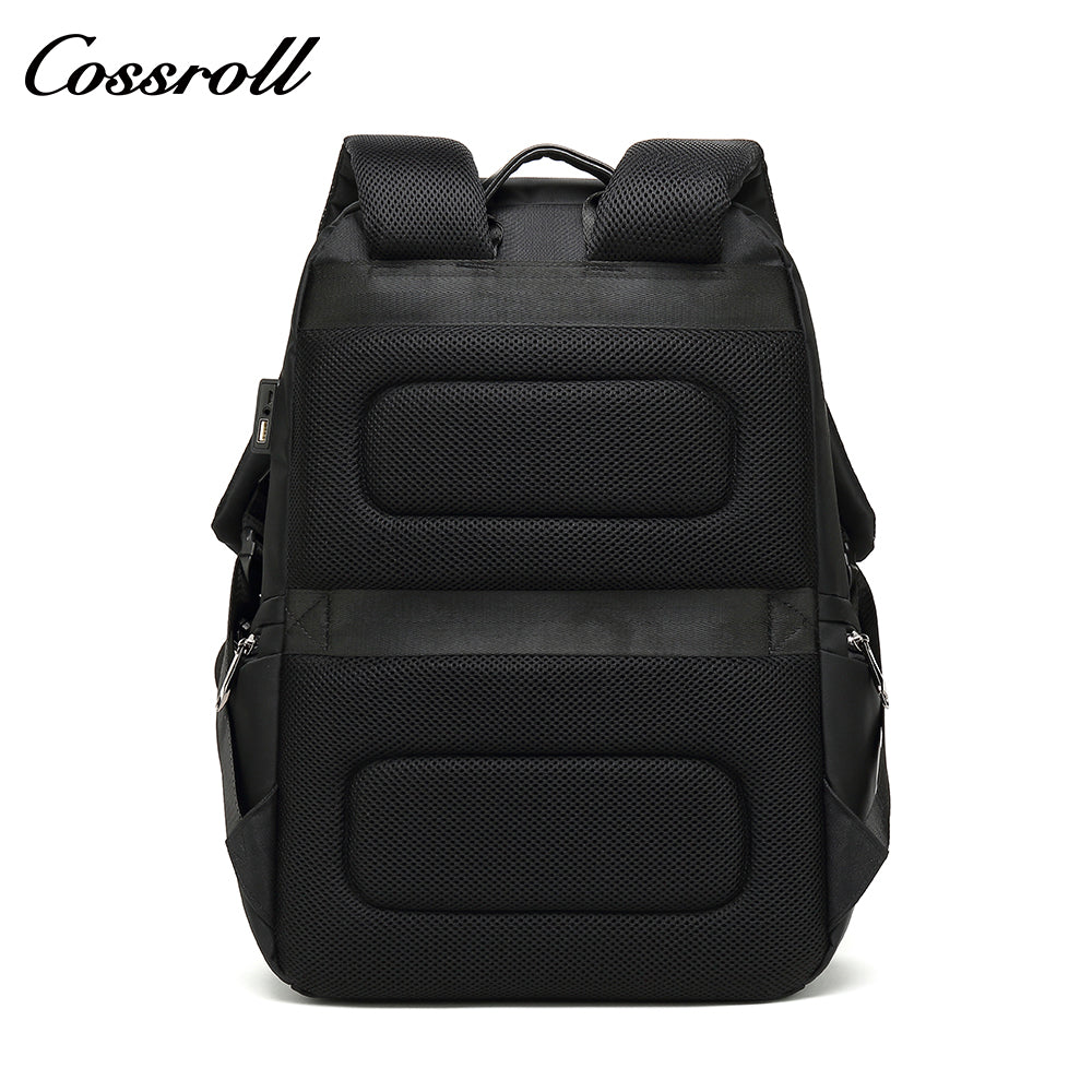 Casual Travel Waterproof Shoulder Bag Men USB Business Luggage Computer Double