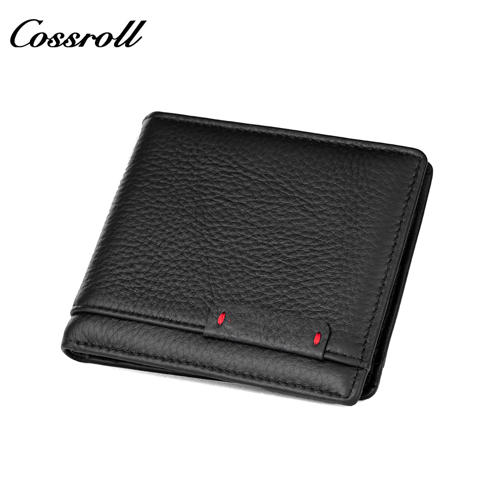 Business Casual Genuine Leather Large Capacity Soft Leather Wallet Multi Card Holder