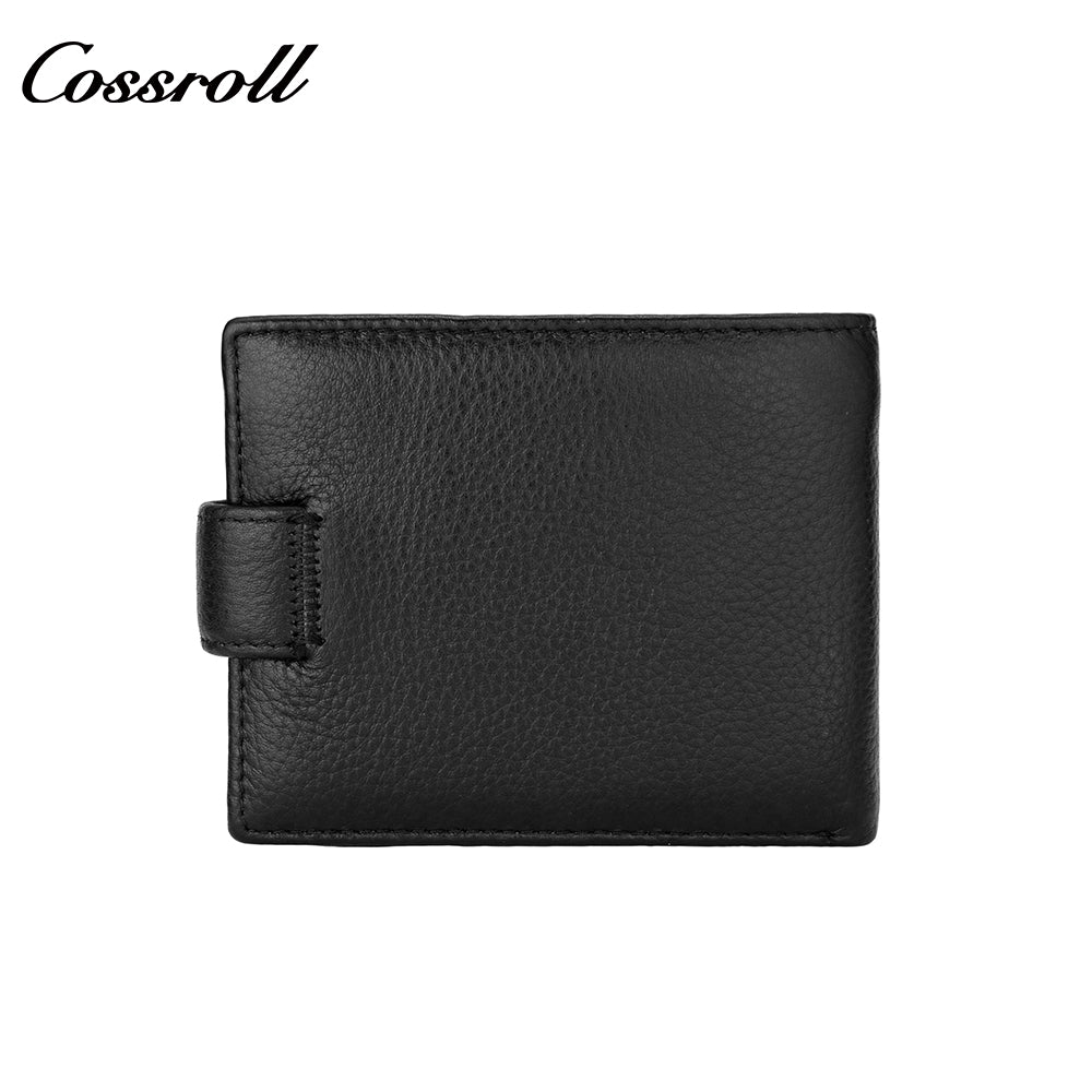 Zero Money Men's Leather Wallet Multifunctional Loose Money Pouch Short Money Clip