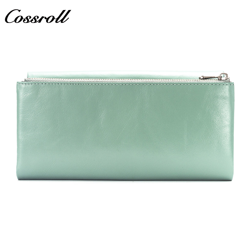 Best Selling leather luxury women small wallet Genuine Leather