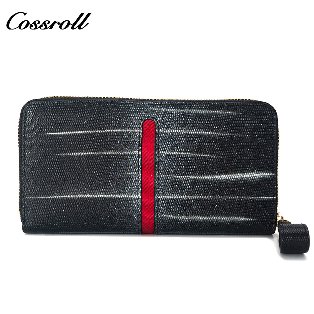 Most Popular best brand leather long wallet female Genuine Leather