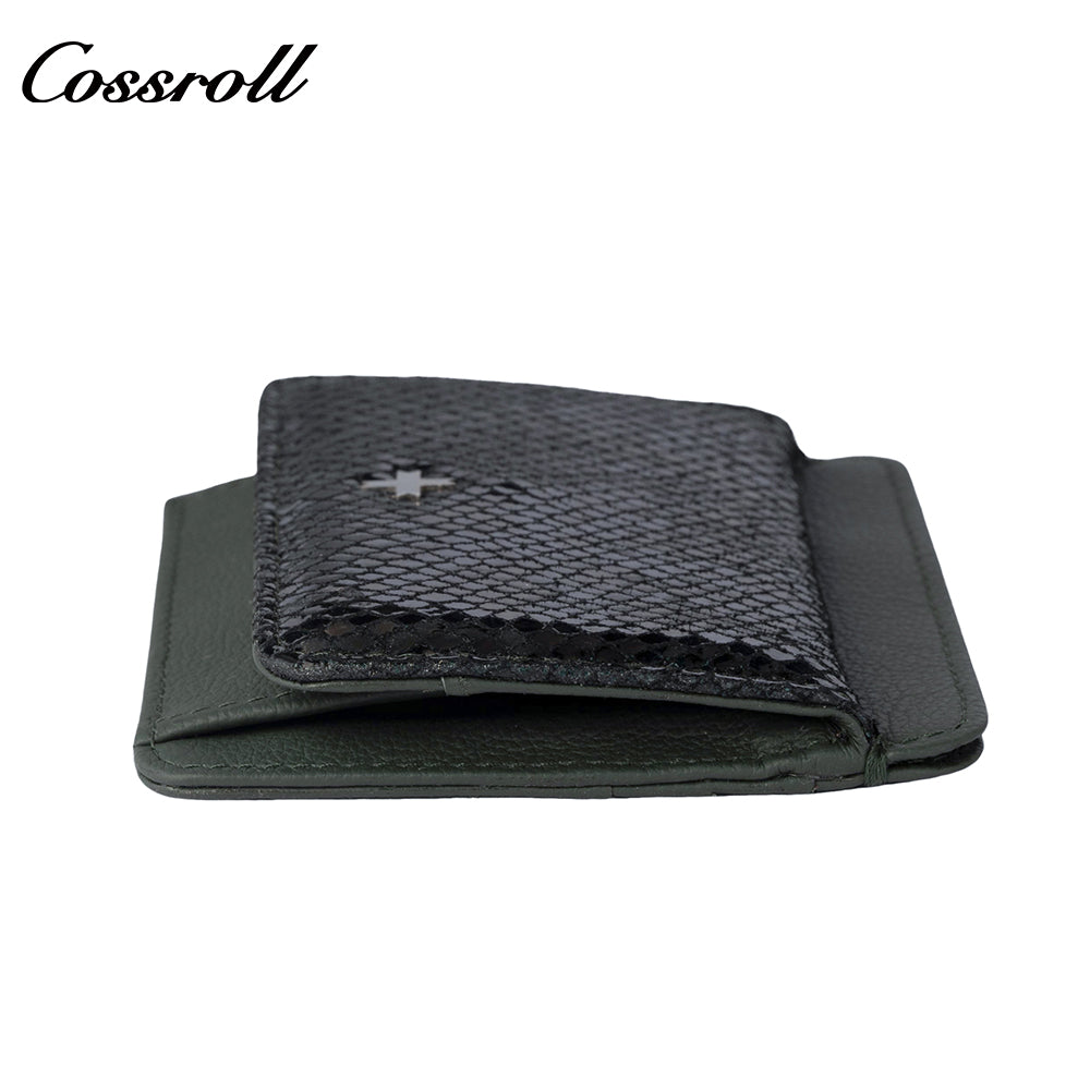 Women's wallet genuine leather European and American fashion vintage card holder coin case