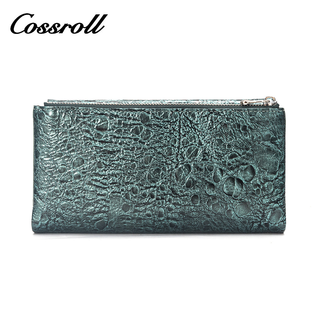 The Lowest Price pure leather magic wallet crocodile texture Genuine Leather