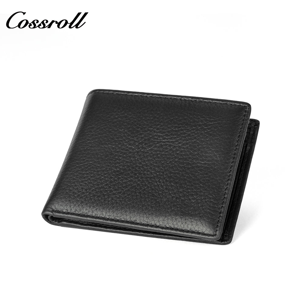 Short Wallet Men's Card All-in-One Loose Men's Leather Wallet Horizontal US Dollar wallet