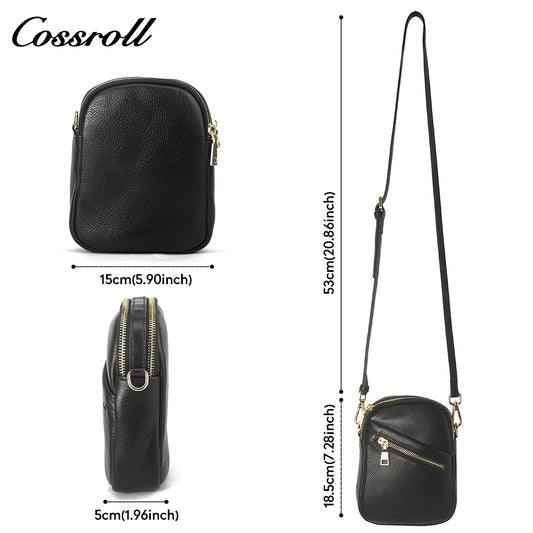 Long clutch wallet women luxury famous brand hone bag top-layer leather full grain leather