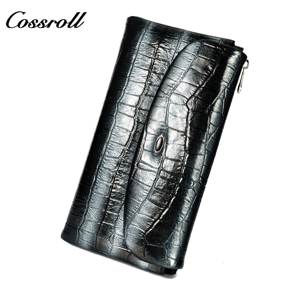 2024 Online Shop Hot Sale future wallet women small wallet Genuine Leather patent leather