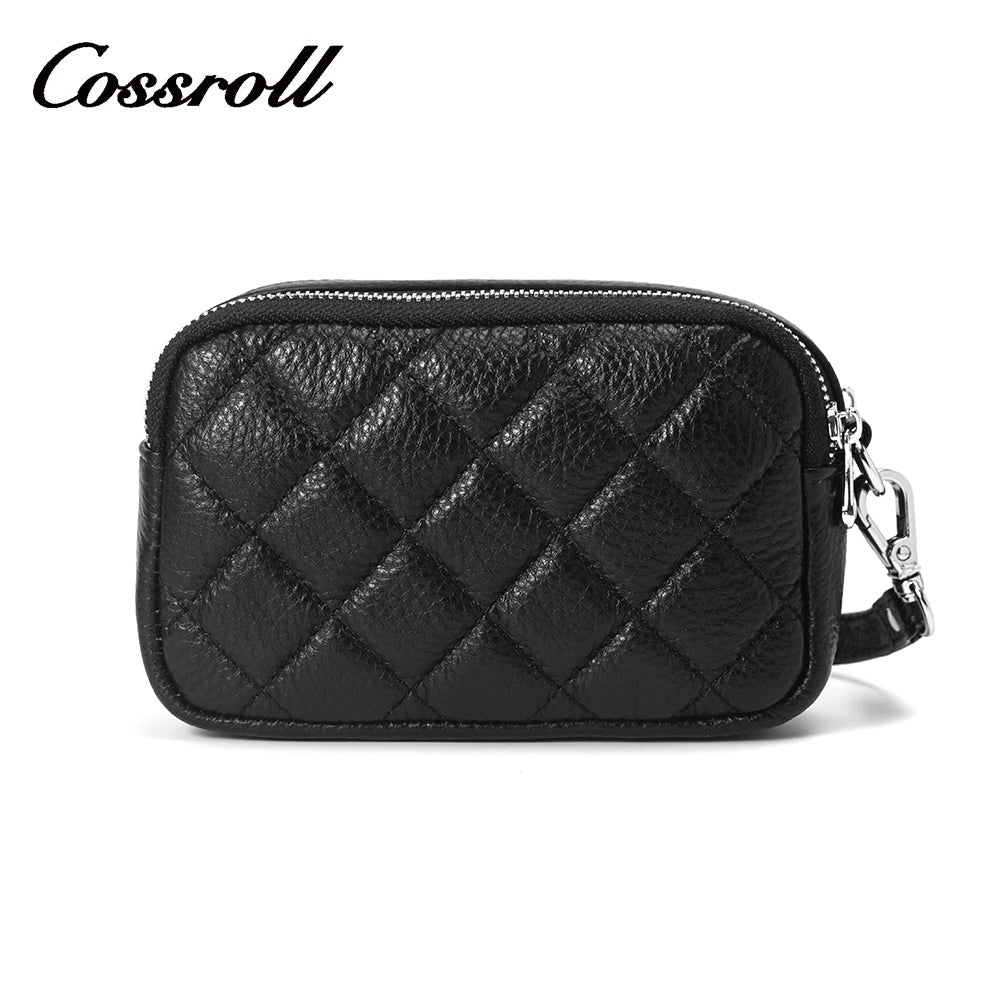 Classic Ladies Clutch Bag Portable Going Out Large Capacity Small Items Storage Leather Bag