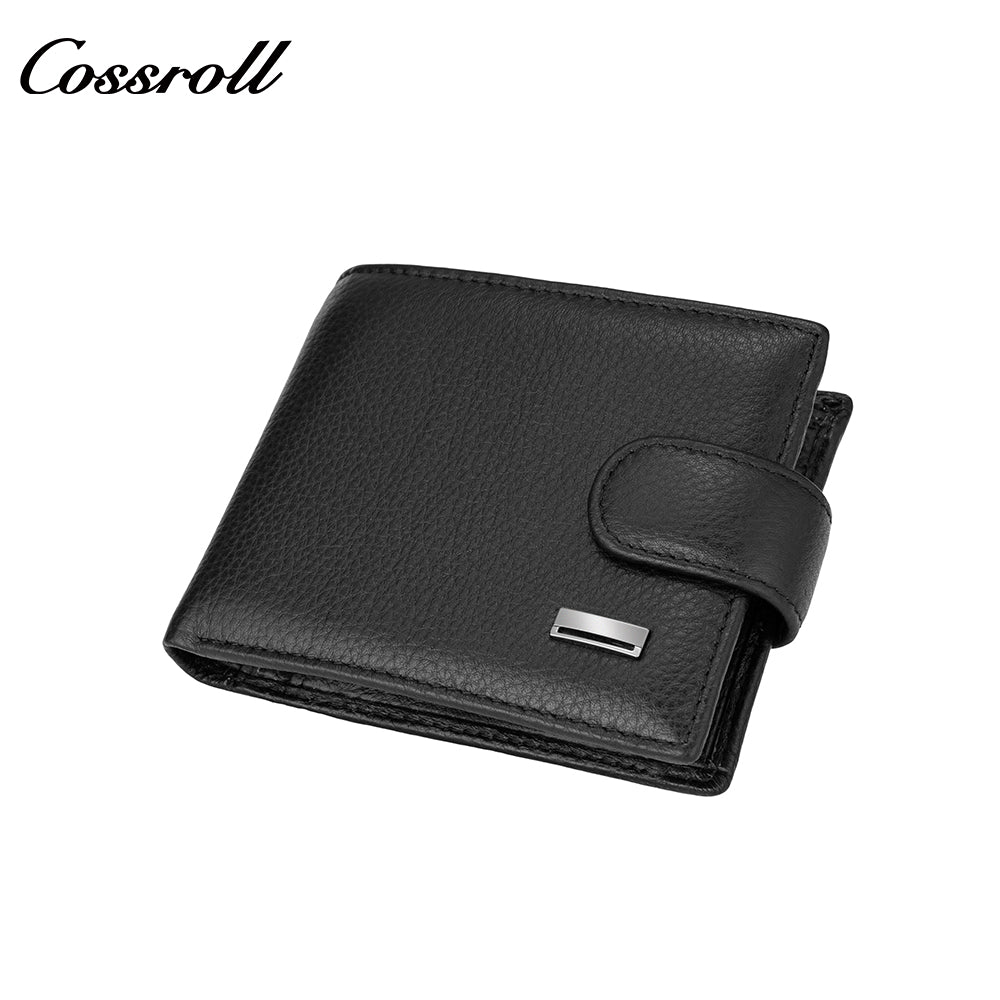 Zero Money Men's Leather Wallet Multifunctional Loose Money Pouch Short Money Clip