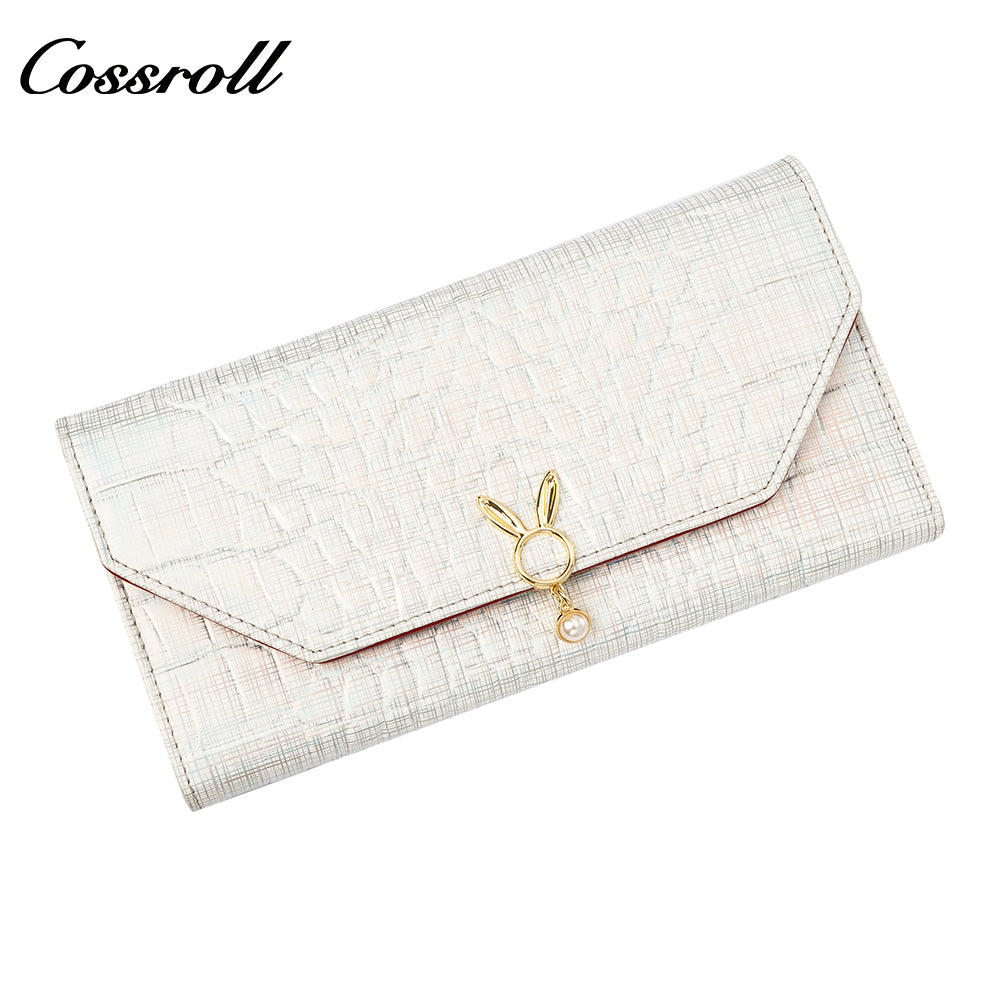 Professional Manufacturer large leather purse manufacturers custom geniune leather wallet
