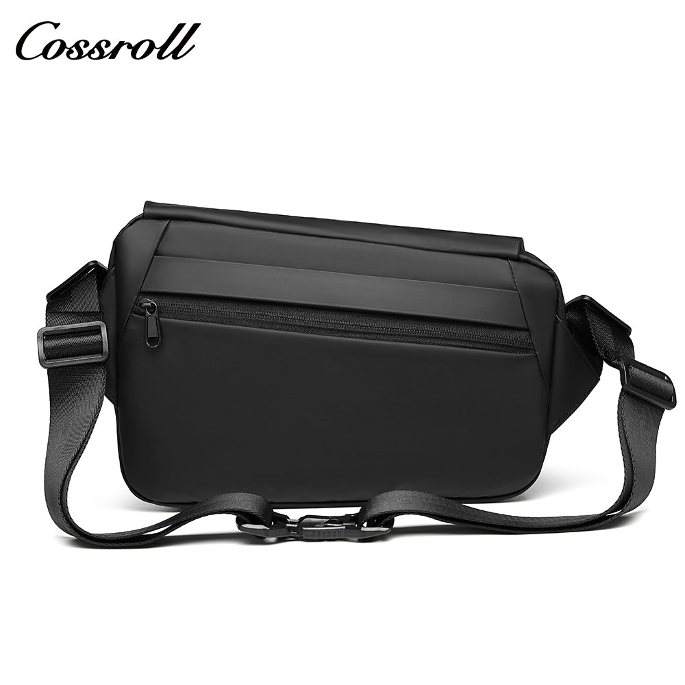 Men's functional crossbody waterproof ipad multifunctional chest bag