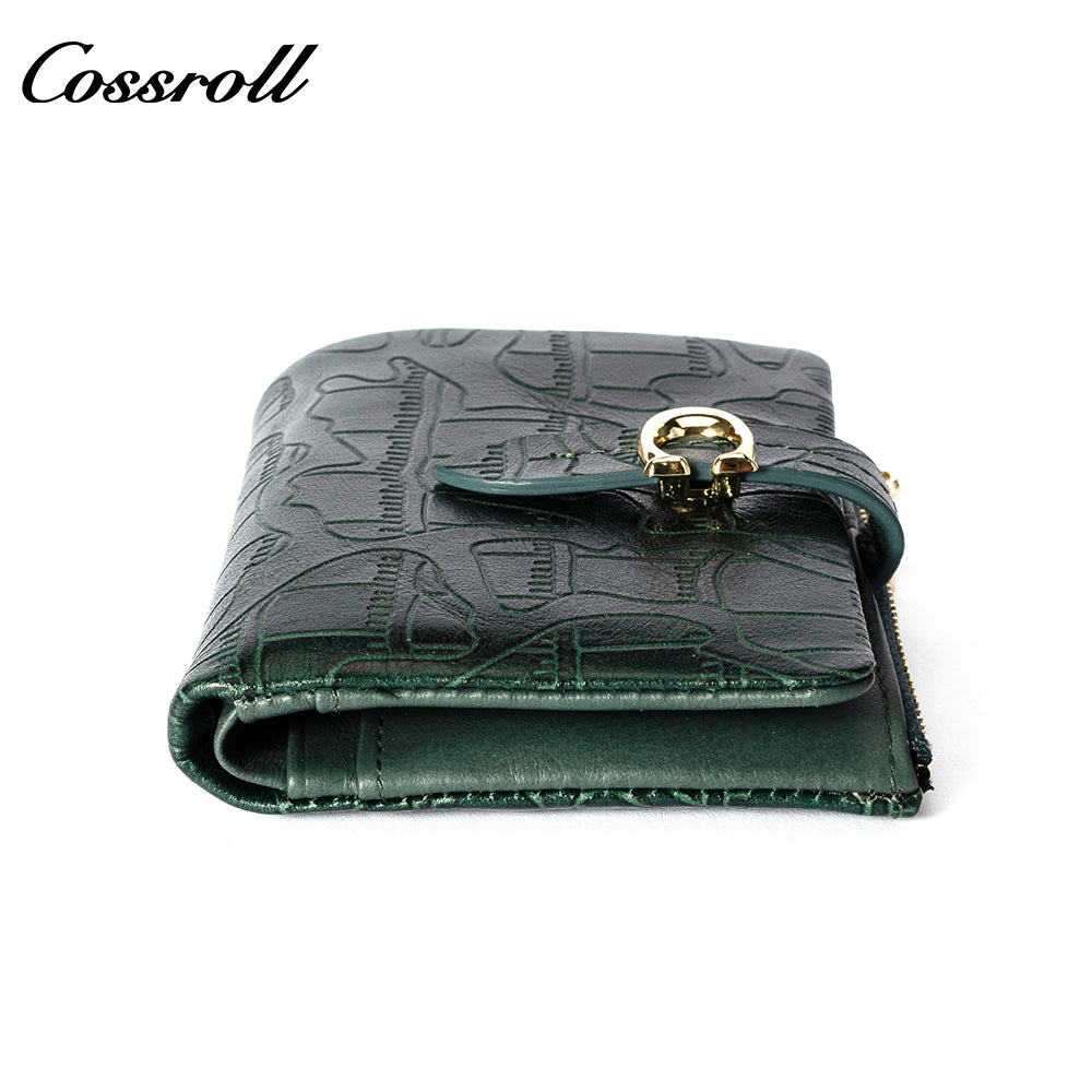Best Selling leather luxury women small wallet Genuine Leather