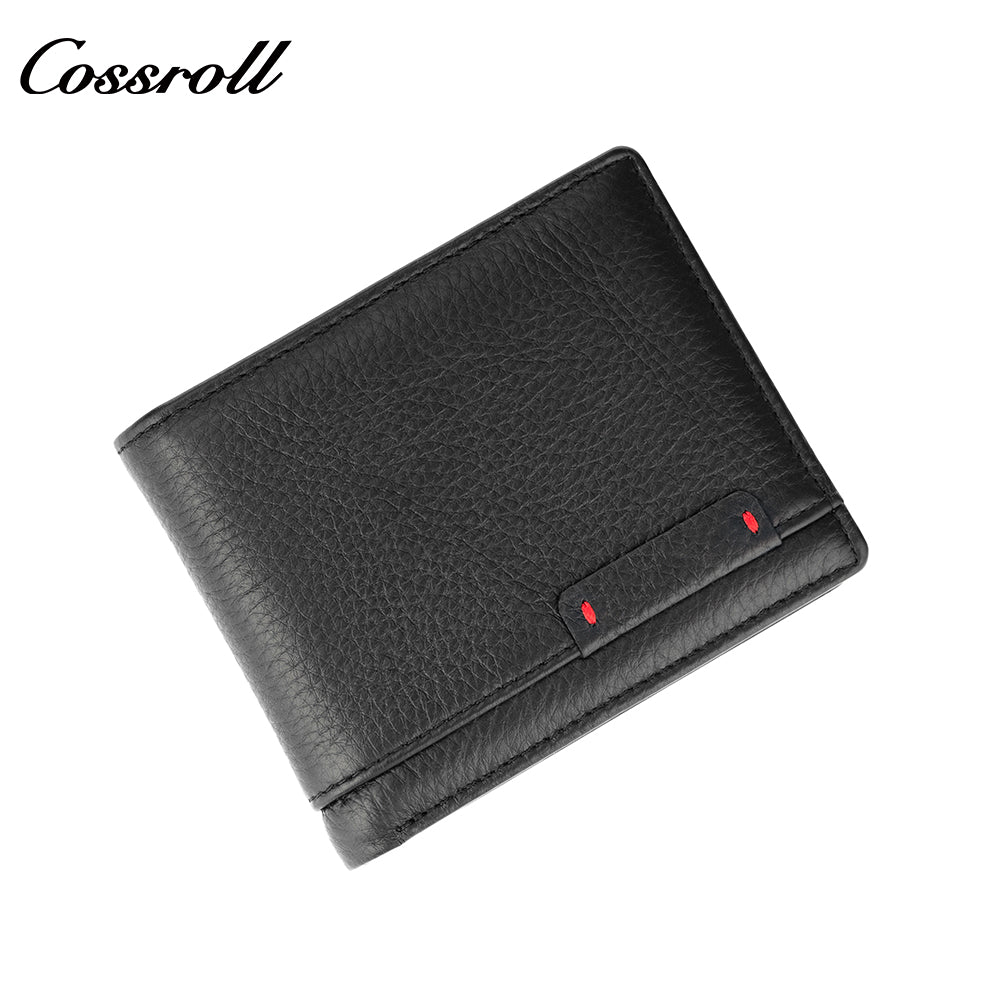 Business Casual Genuine Leather Large Capacity Soft Leather Wallet Multi Card Holder