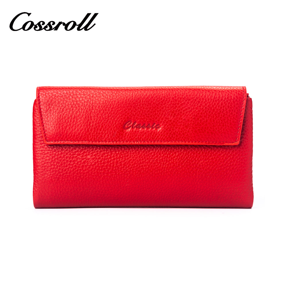 Genuine Leather Bifold Zipper Soft Wallets