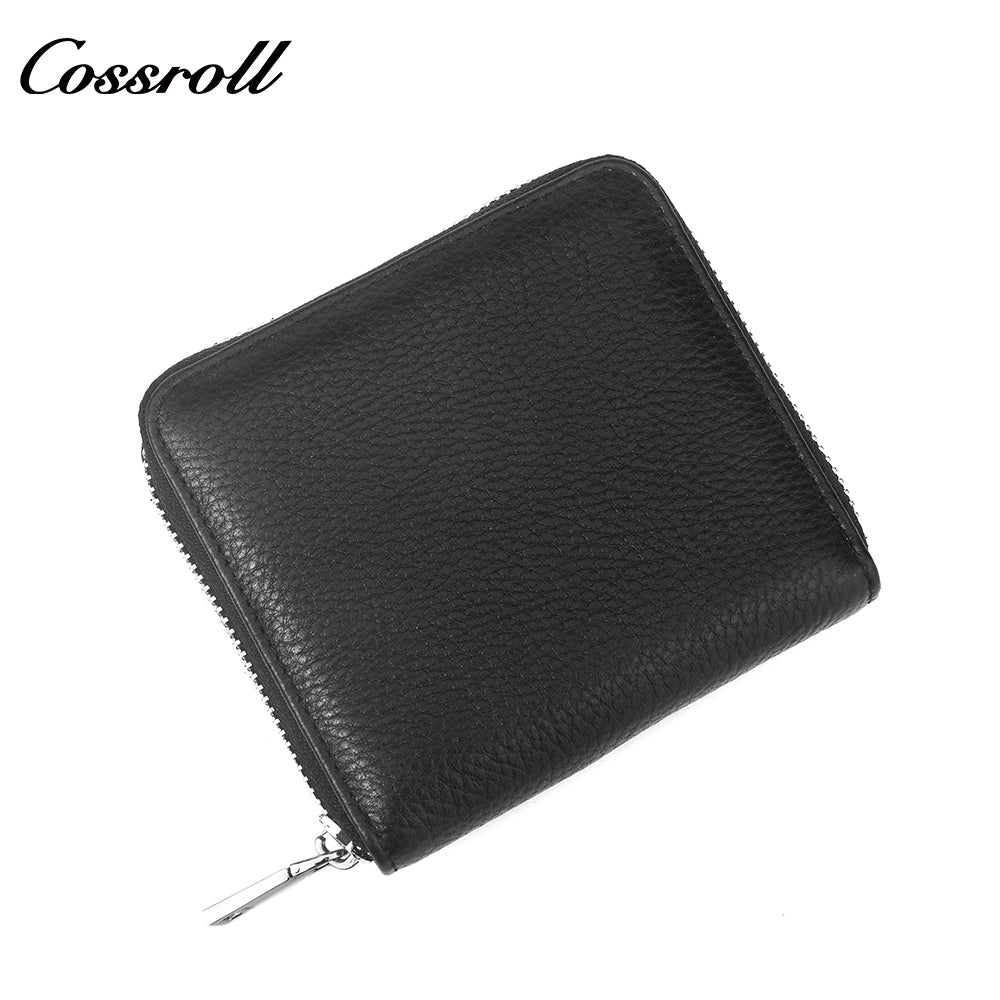 Innovative Design ladies purses multiple slots geniune leather wallet Lychee leather