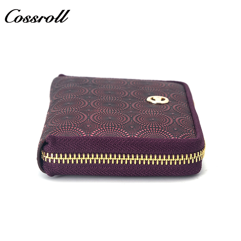 Best Selling leather luxury women small wallet Genuine Leather