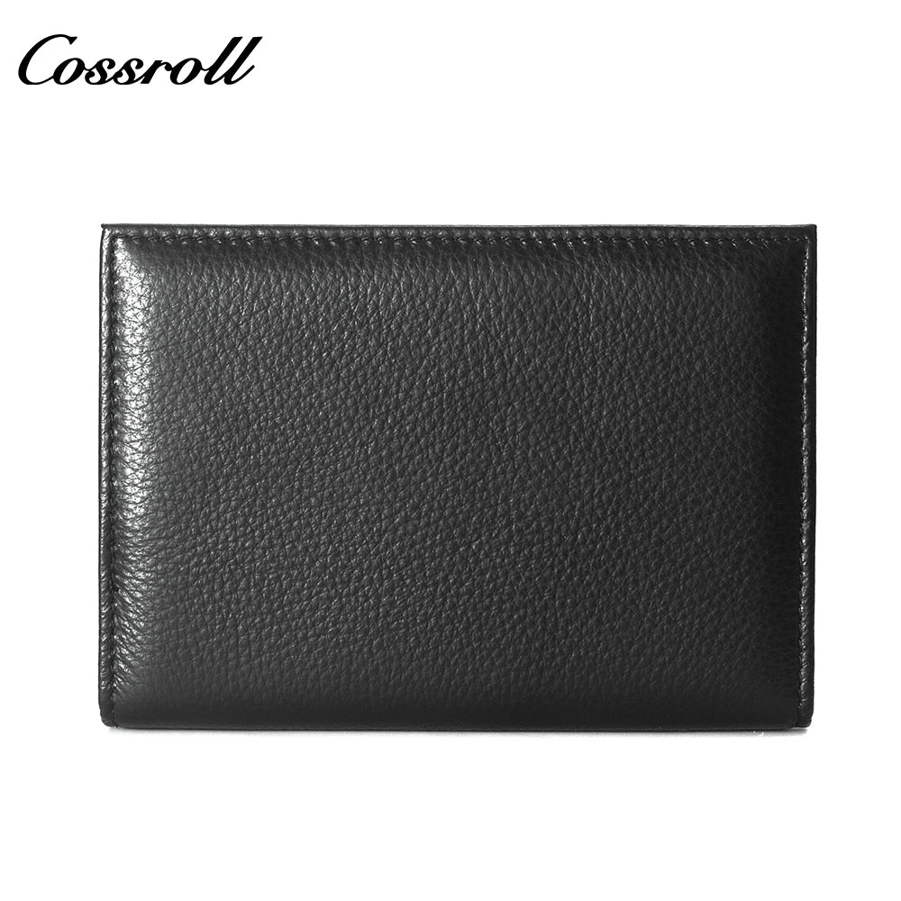 2024 New Genuine Leather Men's Wallet Short High-End Men's Wallet Best-Selling Style