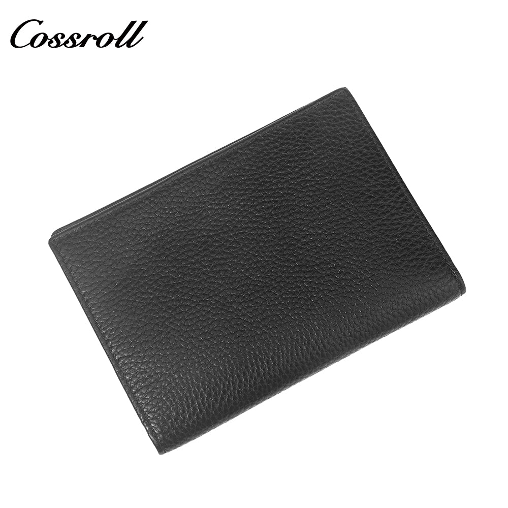 2024 New Products indestructible geniune leather wallet  Lychee leather