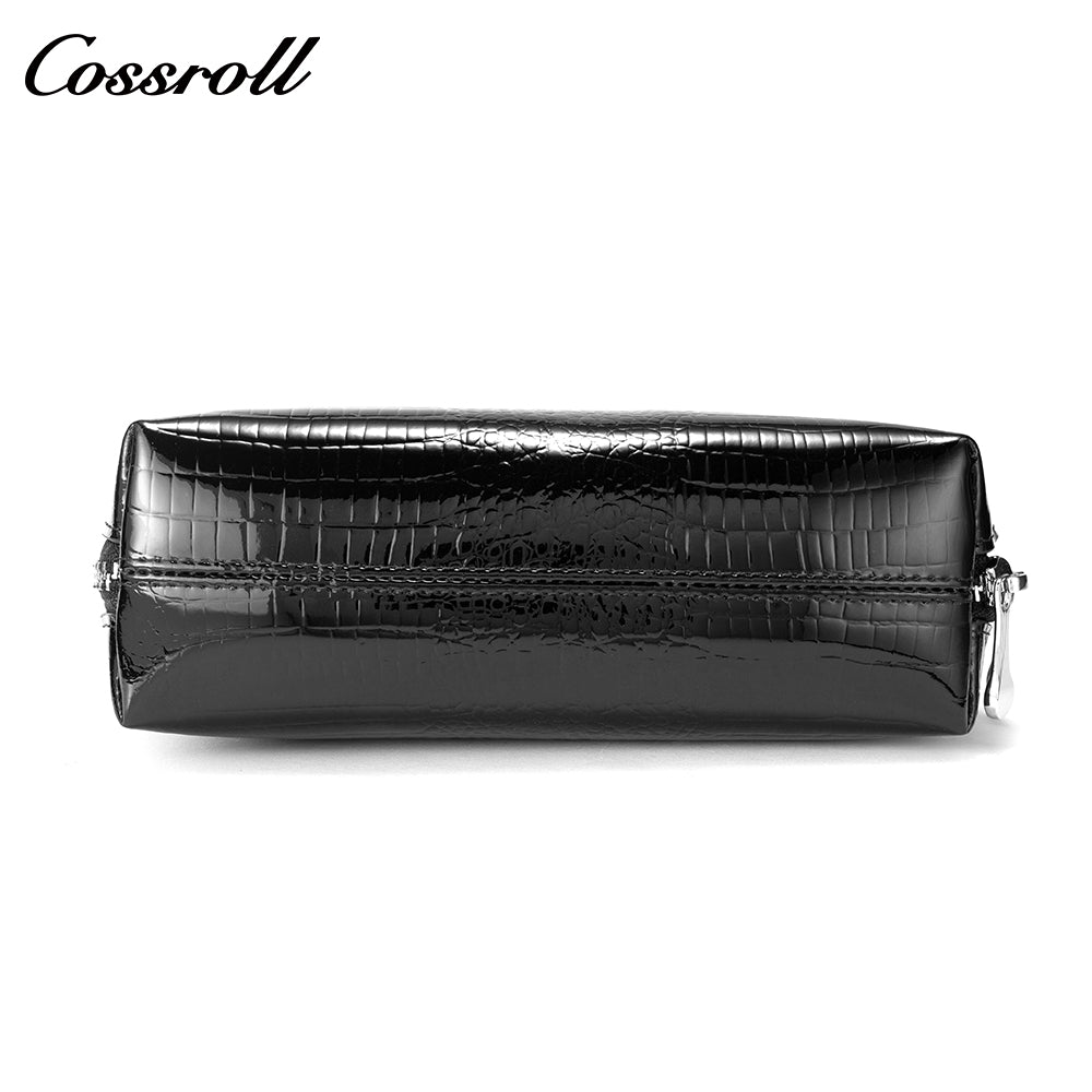 Crocodile leather handbag Shell Bag High Quality patent leather zipper shoulder bag New fashion cowhide crossbody bag